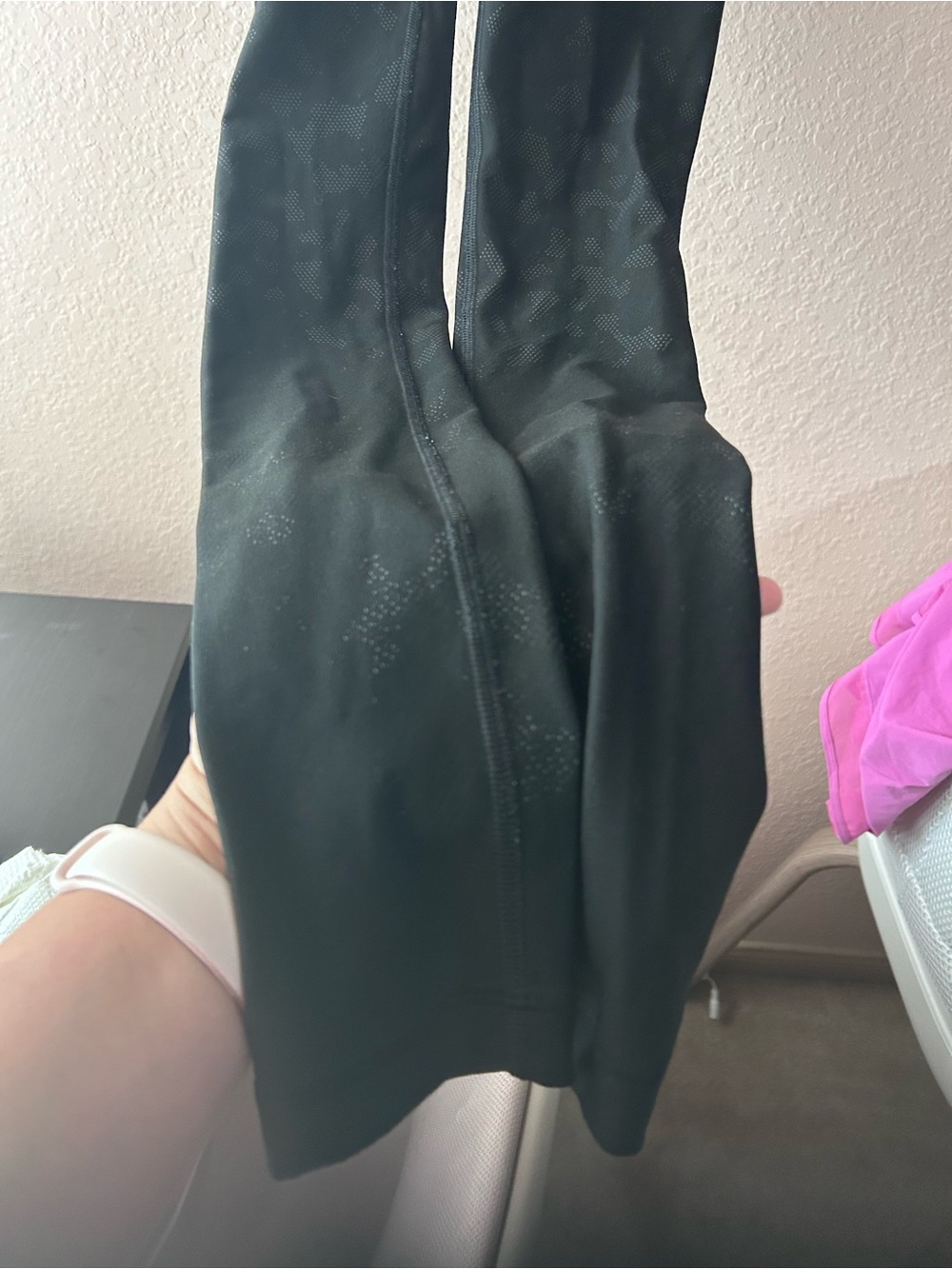 Lululemon Wunder Under High-Rise Tight 28" – Black Dotted Camo Emboss – Size 4 - Picture 8 of 11